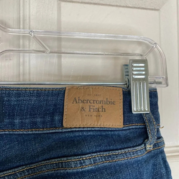 ABERCROMBIE & FITCH Skinny Jeans Size 25 Dark Wash - Picture 6 of 6